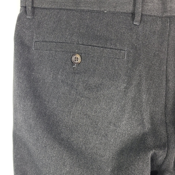 Gap Khakis Tailored Straight Fit Dress Pants. 36/31 Gray Preppy Business Formal - Picture 8 of 10